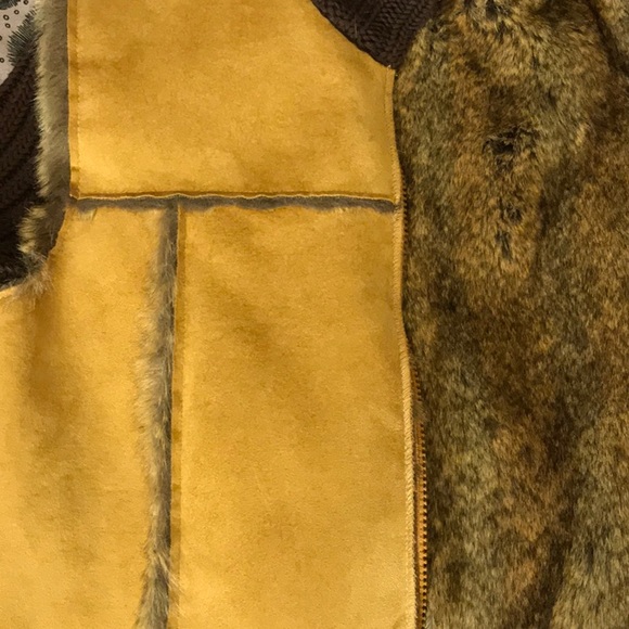 Warm & Soft Faux Suede & Fur Jacket - Picture 6 of 6